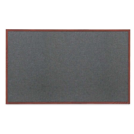 United Visual Products Combo Board, 18"x24", White Frame/White Porcelain & Cork UVDECORK1824W-WHTPORC-CORK